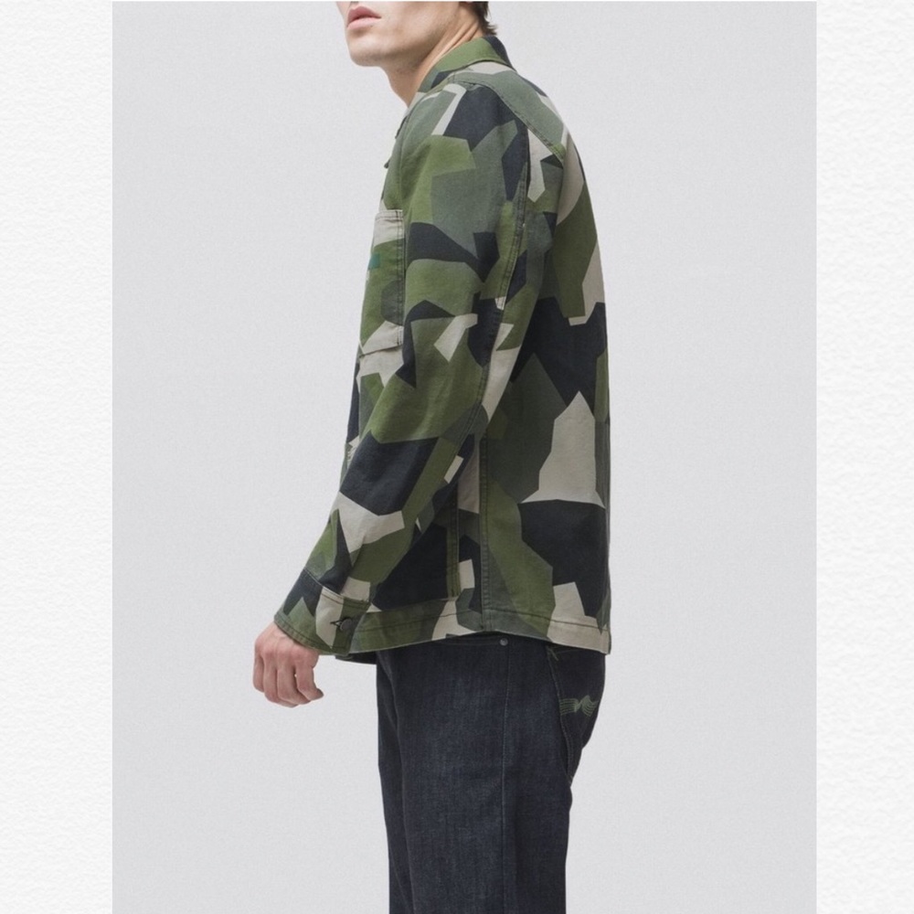 NWT Nudie Jeans Men’s Paul Swedish Camo Jacket - Picture 3 of 7